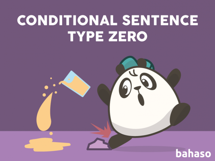 Conditional Sentence Type Zero - BAHASO